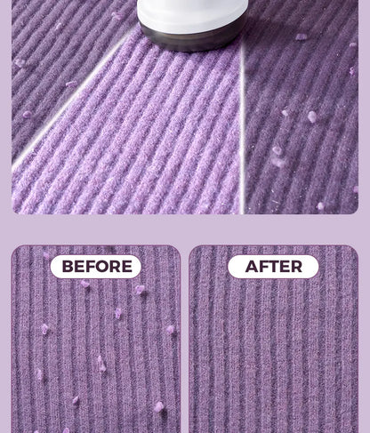 Rechargeable Fabric Shaver with 2 Replaceable Stainless Steel 6-Leaf Blades(1 Free Extra Included) | Lint Remover with 3-Speed Settings & LED Display - Efficient Sweater and Lint Shaver for Clothes, Removing Fuzz, Lint Balls, Pills.Christmas Gift